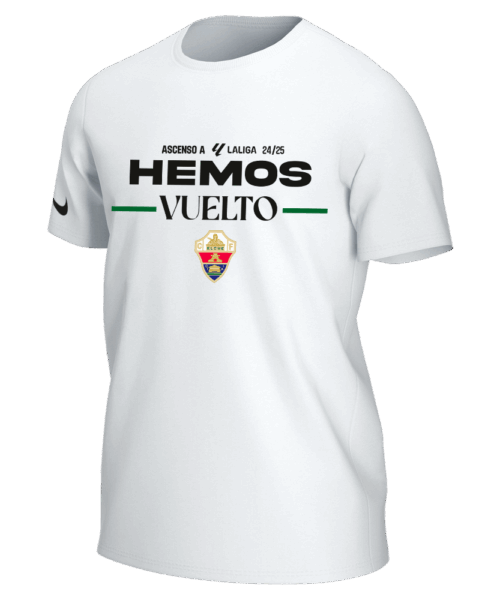 Camiseta Ascenso Blanca Adulto