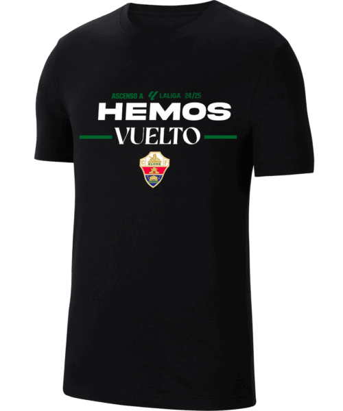 Camiseta Ascenso Negra Adulto