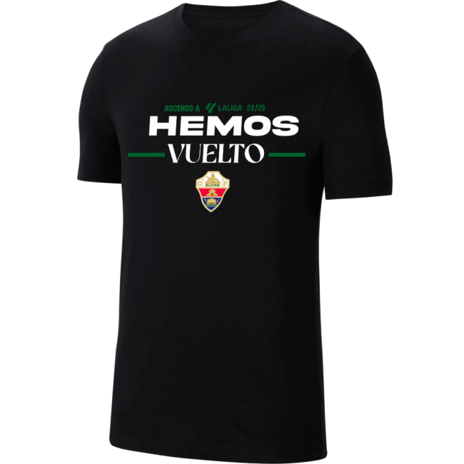Camiseta Ascenso Negra Junior