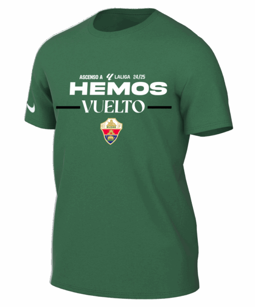 Camiseta Ascenso Verde Adulto