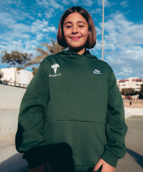 Hoodie Verde Junior Elche City