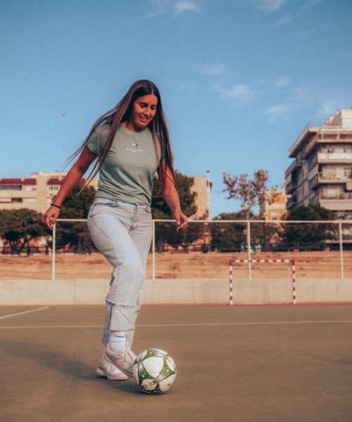 Tshirt Azulada Mujer Elche City