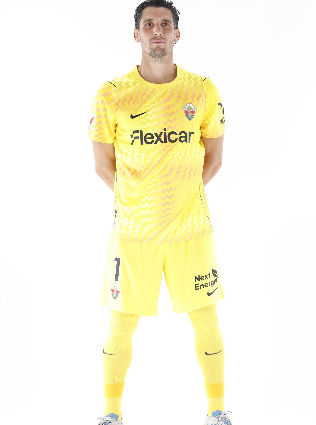 Short Portero Amarillo Adulto